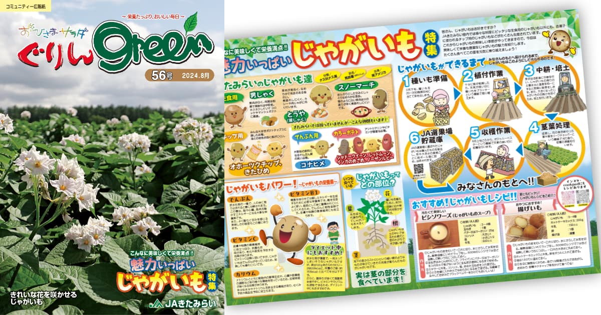 ぐりんgreen第57号を公開しました。